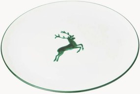 Handgemaakt dinerbord Grüner Hirsch