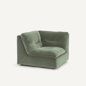 Modulaire 90° hoek in fluweel, GIULIANO