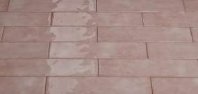 DTG Lord wandtegel 7.5x30cm roze