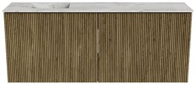 Mondiaz Joya DLux 100cm toiletmeubel dusk met wastafel faye links 1 kraangat glace