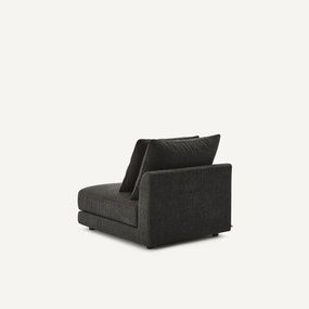 Modulaire bank in chenille fluweel, TIBERIO