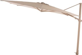 4-Seasons zweefparasol Siesta Premium 300 x 300 cm - Latte/Zand