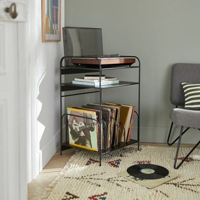 Kleine stalen vinyl kast, Miva