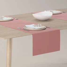 Dekoria Rechthoekige tafelloper, koraal, 40 x 130 cm