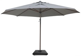Zweefparasol  3.5m S2 Excellent (incl. voet + hoes) Grijs-antraciet Camello Luna