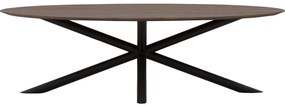 Goossens Excellent Eettafel Gs-1302, Ovaal 260 x 130 cm