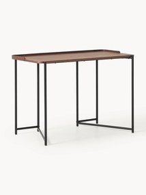 Houten Renee hoekbureau in bruin