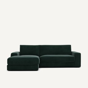 Hoekbank in fluweel, Skander