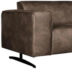 2-zits bank Lambada - leer Colorado bruin 04 - 1,88 mtr breed