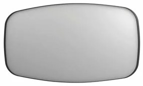 INK SP29 spiegel - 160x4x80cm contour in stalen kader - mat zwart 8409680