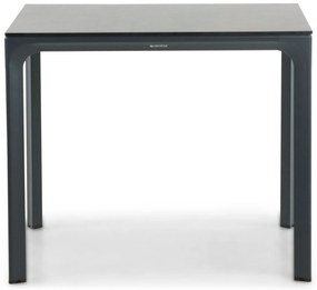 Tuinset 4 personen 90 cm Aluminium/textileen Grijs Lifestyle Garden Furniture Rome/Cesar