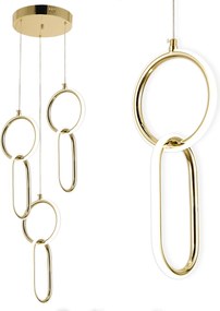 LED hanglamp G077-3CPR Gold