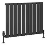 Eastbrook Deddington radiator 80x60cm 754W antraciet