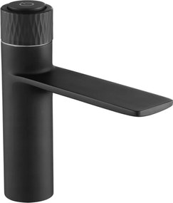 Mexen Zero+ wastafelkraan, zwart - 71600-70