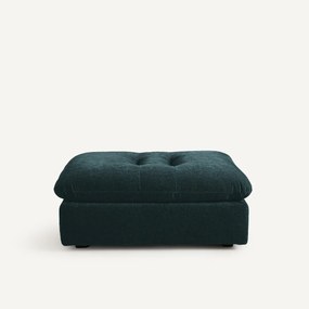 Verstelbare voetsteun van chenillefluweel, Giuliano