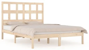 vidaXL Bedframe massief grenenhout 200x200 cm