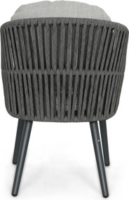 Tuinset 8 personen 300 cm Rope Grijs Santika Furniture Santika