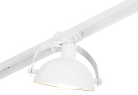 1-fase railsysteem met 3 spots wit verstelbaar - Magnax