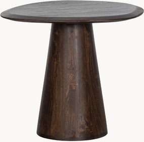 Bijzettafel Posture van mangohout in organische vorm