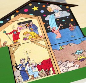 Houten Puzzel - 'Huis' - Joost Swarte