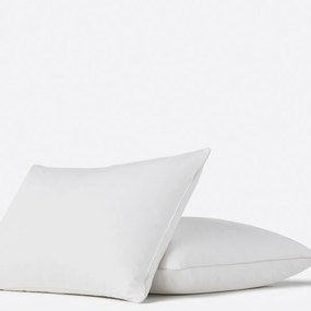 Stevig hoofdkussen 50% dons 50% vezels