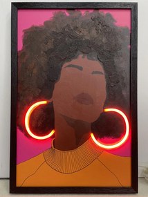 Neon Art Earings
