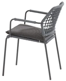 Taste by 4 Seasons Barista tuinset blauw met Basso tuintafel met teak blad 240 x 100 cm * Sale *  Tuinset    houtkleur weerbestendig