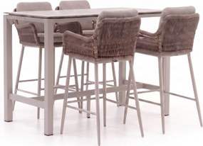 Barset Intenso  | 4 personen | Tuinset sintered stone | 5-delig | Kees Smit Tuinmeubelen