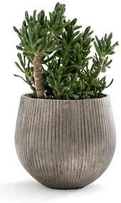 XL bloempot in gegoten aluminiumØ30,5 cm Oska