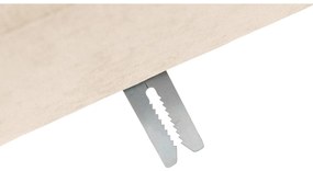 Goossens Zitmeubel Key West wit, stof, 2-zits, modern design met ligelement rechts