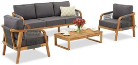 Acaciahouten tuinmeubelen Mumbai Coffee 5 Garden Point
