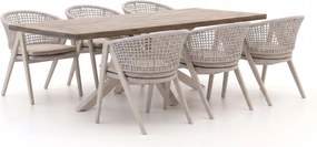 Diningset Manifesto | 6 personen | Tuinset aluminium | 7-delig | Kees Smit Tuinmeubelen