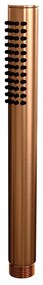 Brauer Copper Carving thermostatische inbouw regendouche met staafhanddouche, plafondarm en hoofddouche 20cm set 77 koper geborsteld PVD