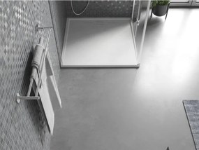Mexen Amon vierkante douchebak SMC 90 x 90 cm, wit - 4F109090