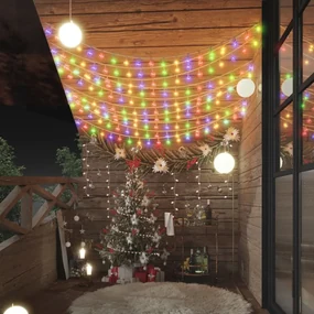 vidaXL Lichtsnoer met 400 LED's 8 functies meerkleurig 40 m