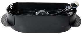 Afgeronde inbouwspot zwart GU10 70mm 2-lichts - Hubs Modern GU10 ovaal Binnenverlichting Lamp