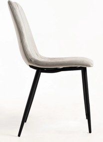 Set 4 Liny Fluwelen Stoelen