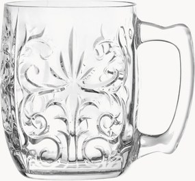 Kristallen cocktailglazen Tattoo, 6-delig