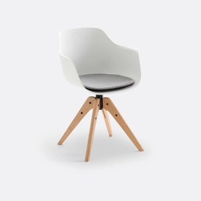 Draaiende bureau fauteuil, Wapong