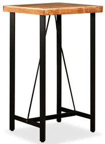 vidaXL 3-delige Barset massief acaciahout en gerecycled hout
