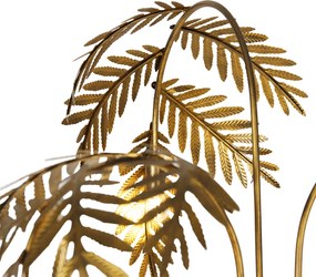 Smart vloerlamp goud 193 cm 3-lichts incl. 3 Wifi P45 - Botanica