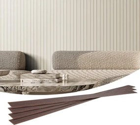VEVOR akoestische panelen, set van 8, akoestische panelen, 2450 x 166 x 9 mm, WPC accenthouten wandpanelen voor moderne binnenmuren, imitatiehouten wandpanelen voor stijlvolle decoratie en geluidsreductie, matwit