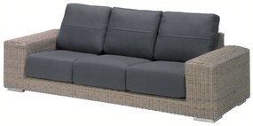 4 Seasons Outdoor Kingston 3 seater bench, pure SALE  Loungebank     weerbestendig