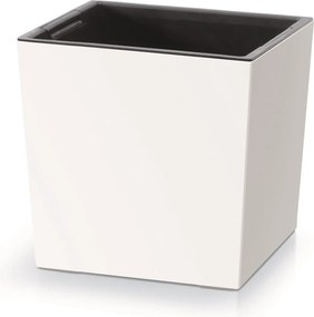 Prosperplast Urbi Square Low Plantenbak - 29,5 x 29 cm - Wit