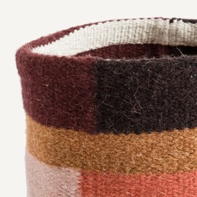 Set van 2 kleine kelim manden, Kanta