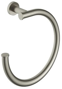 Hotbath &More handdoekring geborsteld nikkel