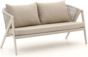 Loungebank Tuin Manifesto | Aluminium | 2 personen | Tuinbank Beige | 153cm | Incl. kussens | Kees Smit Tuinmeubelen