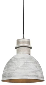 Landelijke hanglamp grijs - Dory Modern E27 rond Binnenverlichting Lamp