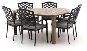 Hartman Berkeley/Triangular 170cm dining tuinset 7-delig