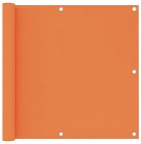 vidaXL Balkonscherm 90x400 cm oxford stof oranje